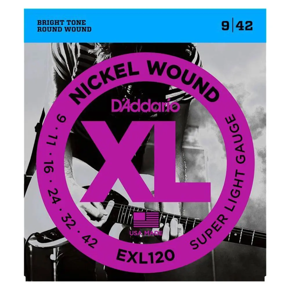 D’Addario electric Strings XL120 set