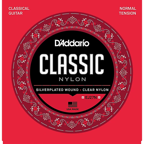 D'Addario Classic Nylon Guitar Strings - EJ27N 