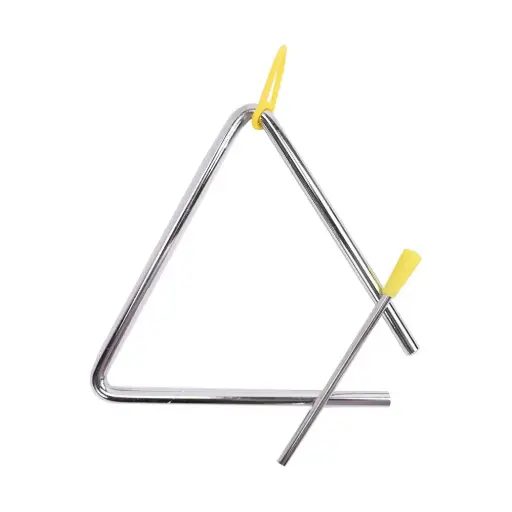 6-inch Hand Percussion Steel Triangle